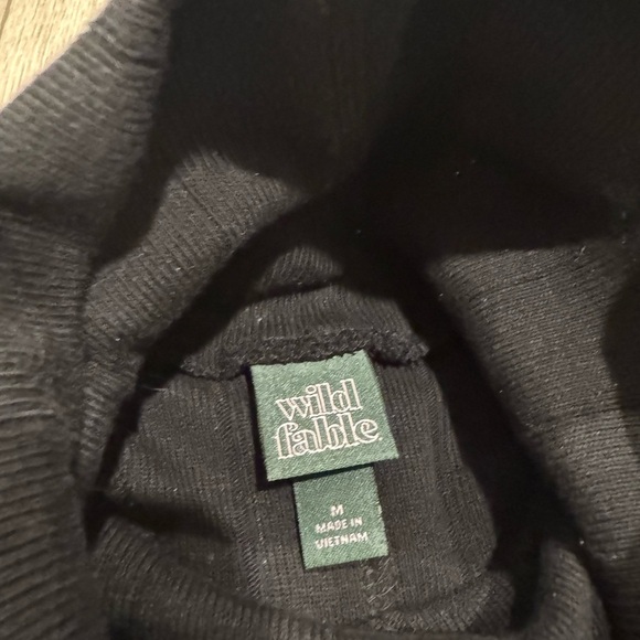 Wild Fable Long Sleeve Turtleneck Knit Bodycon Dress in Black. Size M. Worn Once - Picture 4 of 4